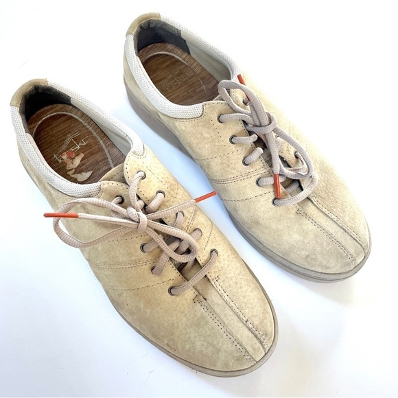 Dansko Cream Lace Up Sneakers - Picture 1 of 8